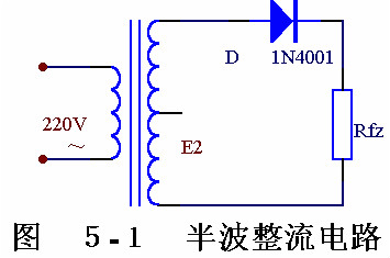 電子電路圖，整流二極管的作用,整流電路