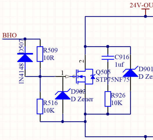 MOS管保護電路實測，分析